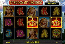 La slot Kingdom of Legends di StarVegas.